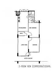 Blk 609 Eunos Rainbow (Bedok), HDB 3 Rooms #523426921